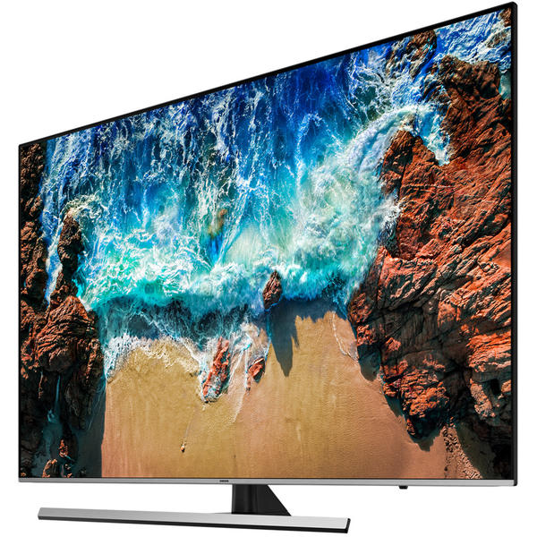 Televizor LED Samsung Smart TV UE49NU8002, 124cm, 4K UHD, Negru/Argintiu