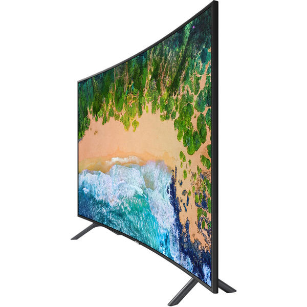 Televizor LED Samsung Smart TV UE65NU7302, 165cm, 4K UHD, Ecran curbat, Negru