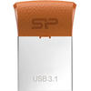 Memorie USB SILICON POWER Jewel J35, 32GB, USB 3.1, Argintiu/Maro