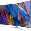 Televizor LED Samsung Smart TV QE55Q7CAM, 139cm, 4K UHD, Ecran curbat, Negru/Argintiu