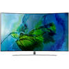 Televizor LED Samsung Smart TV QE75Q8CAM, 190cm, 4K UHD, Ecran curbat, Argintiu