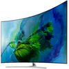 Televizor LED Samsung Smart TV QE75Q8CAM, 190cm, 4K UHD, Ecran curbat, Argintiu