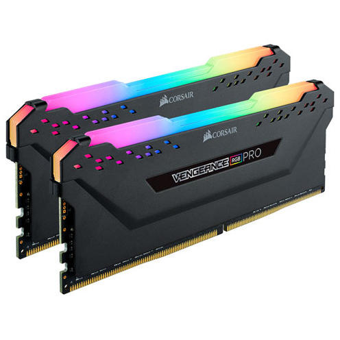 Memorie Corsair Vengeance RGB PRO Series LED 16GB, 3200MHz, DDR4, CL16, Black, Kit Dual