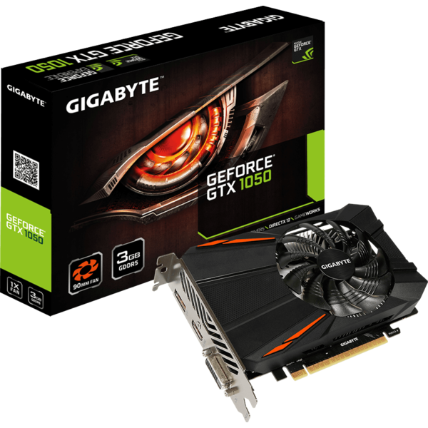 Placa video Gigabyte GeForce GTX 1050 D5, 3GB GDDR5, 96 biti