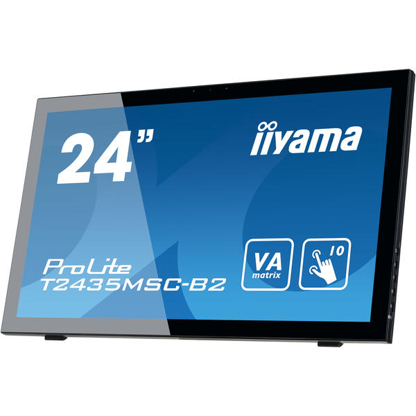 Monitor LED IIyama ProLite T2435MSC-B2, 23.6'' Full HD Touch, 6ms, Negru