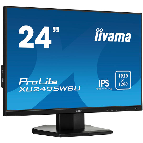 Monitor LED IIyama ProLite XU2495WSU-B1, 24.1'' Full HD, 5ms, Negru