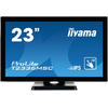 Monitor LED IIyama ProLite T2336MSC-B2, 23.0'' Full HD Touch, 5ms, Negru