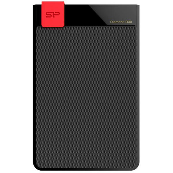 Hard Disk Extern SILICON POWER Diamond D30, 1TB, USB 3.0, Negru/Rosu