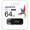 Memorie USB A-DATA UV240, 64GB, USB 2.0, Negru