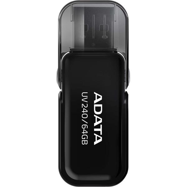 Memorie USB A-DATA UV240, 64GB, USB 2.0, Negru