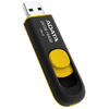 Memorie USB ADATA UV128, 64GB, USB 3.0, Negru/Galben