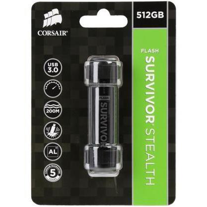 Memorie USB Corsair Survivor Stealth 256GB, USB 3.0