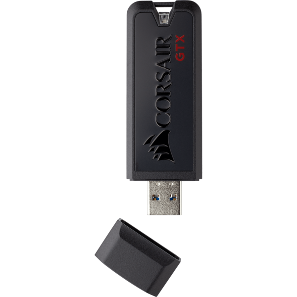 Memorie USB Corsair Voyager GTX, 128GB, USB 3.1, Negru