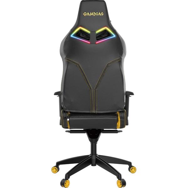 Scaun Gaming Gamdias Achilles P1 L, Negru/Galben