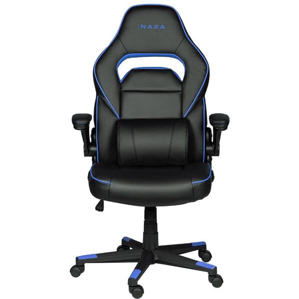 Scaun Gaming Inaza Interceptor, Negru/Albastru