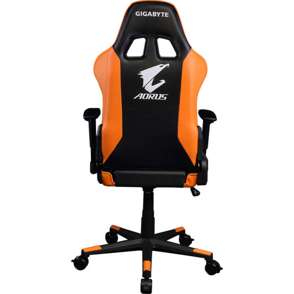 Scaun Gaming Gigabyte AORUS AGC300, Negru/Portocaliu