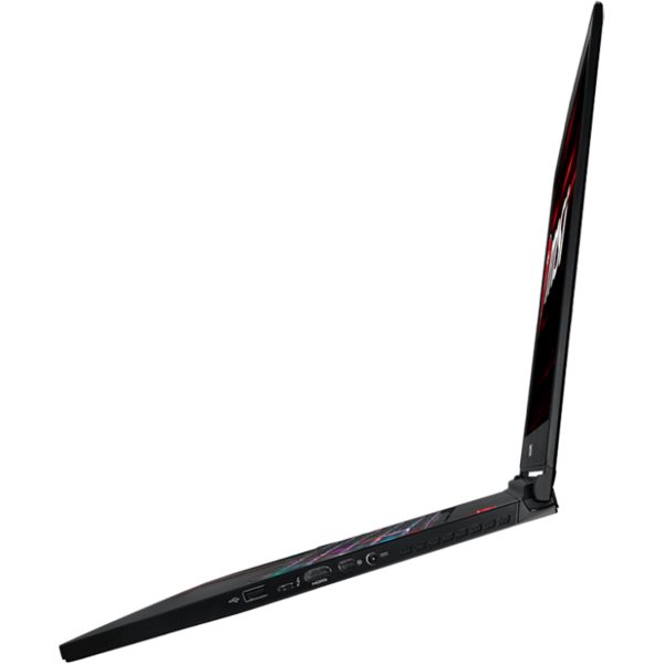 Laptop MSI GS73 Stealth 8RE, 17.3'' FHD, Core i7-8750H 2.2GHz, 16GB DDR4, 1TB HDD + 128GB SSD, GeForce GTX 1060 6GB, FreeDOS, Negru