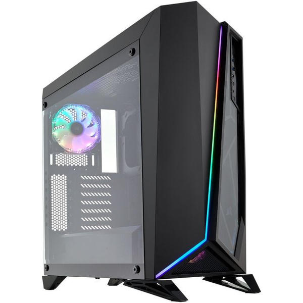 Carcasa Corsair Carbide Spec-Omega RGB, MiddleTower, Fara sursa, Negru