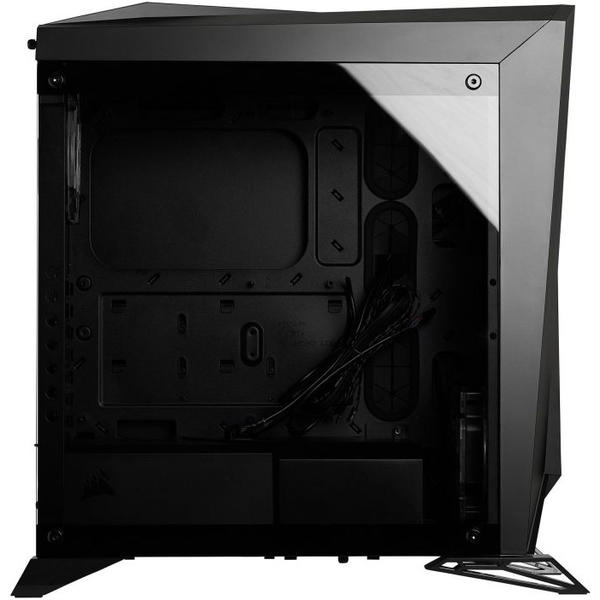 Carcasa Corsair Carbide Spec-Omega RGB, MiddleTower, Fara sursa, Negru