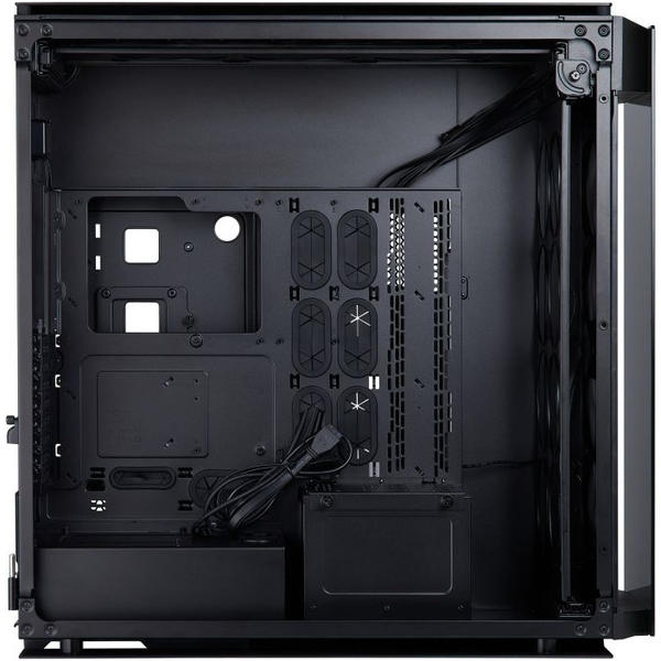 Carcasa Corsair Obsidian 1000D Tempered Glass, FullTower, Fara sursa, Negru