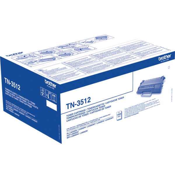 Cartus toner Brother TN3512 Black