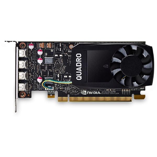 Placa video PNY NVIDIA Quadro P1000 DVI, 4GB GDDR5, 128 biti, Low Profile