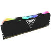 Memorie PATRIOT Viper RGB Black, 16GB, DDR4, 3000MHz, CL15, 1.35V, Kit Dual Channel