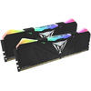 Memorie PATRIOT Viper RGB Black, 16GB, DDR4, 2666MHz, CL15, 1.2V, Kit Dual Channel
