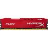 Memorie Kingston HyperX Fury Red, 8GB, DDR4, 2400MHz, CL15, 1.2V