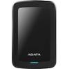 Hard Disk Extern ADATA HV300, 2TB, USB 3.1, Negru