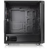 Carcasa Thermaltake Versa H27 Tempered Glass, MiddleTower, Fara sursa, Negru