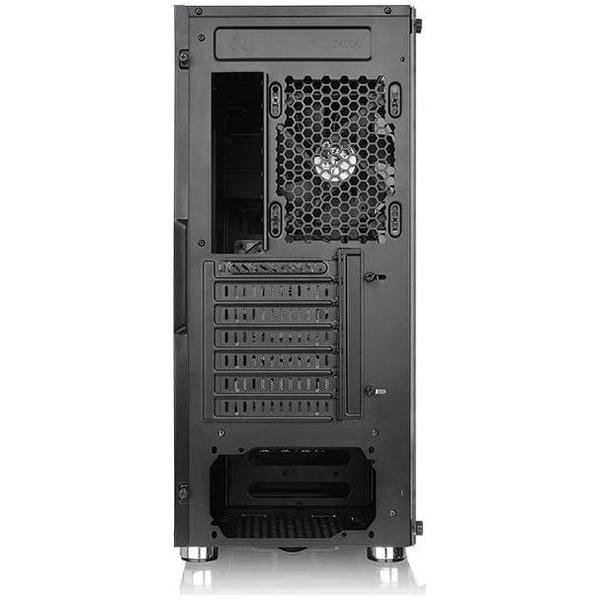 Carcasa Thermaltake Versa H27 Tempered Glass, MiddleTower, Fara sursa, Negru