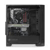 Carcasa Silentium PC Armis AR3 TG Pure, MiddleTower, Fara sursa, Negru