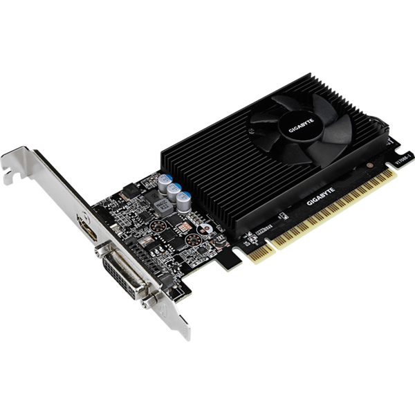 Placa video Gigabyte GeForce GT 730, 2GB GDDR5, 64 biti Low Profile