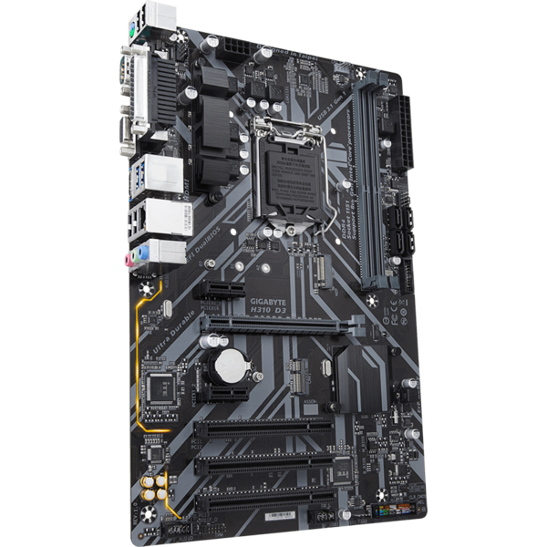 Placa de baza Gigabyte H310 D3, Socket 1151 v2, ATX