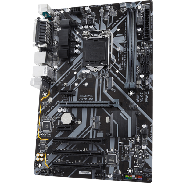 Placa de baza Gigabyte H310 D3, Socket 1151 v2, ATX