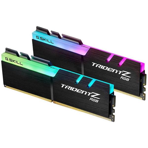 Memorie G.Skill Trident Z RGB, 32GB, DDR4, 3200MHz, CL15, 1.35V, Kit Dual Channel