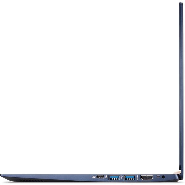 Laptop Acer Swift 5 Pro SF514-52TP-878F, 14" FHD Touch, Core i7-8550U pana la 4.0GHz, 16GB, 512GB SSD, Intel UHD 620, Windows 10 Pro, Charcoal Blue