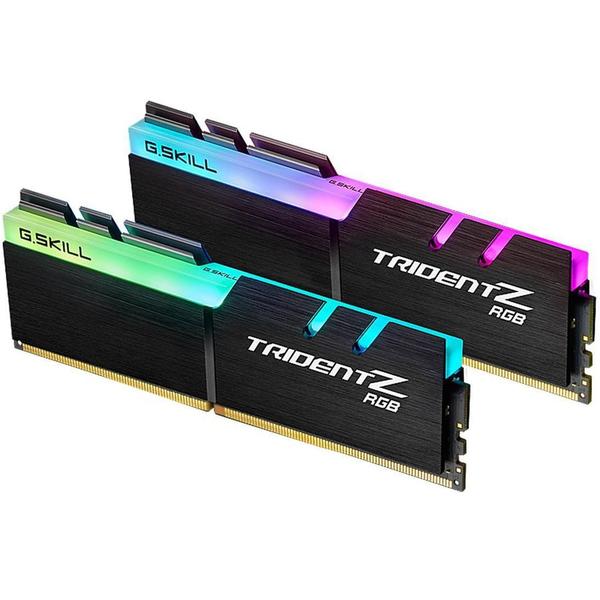 Memorie G.Skill Trident Z RGB, 32GB, DDR4, 3000MHz, CL16, 1.35V, Kit Dual Channel