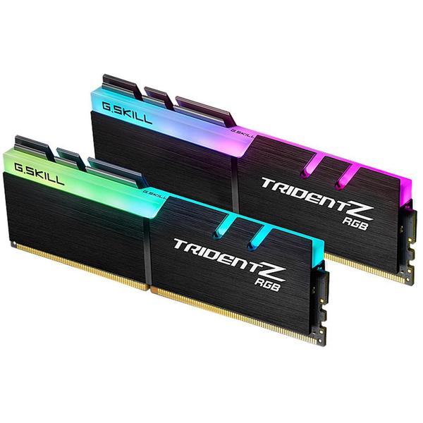 Memorie G.Skill Trident Z RGB (For AMD), 16GB, DDR4, 3200MHz, CL14, 1.35V, Kit Dual Channel