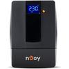 UPS nJoy Horus 800 Plus, 800VA, 480W, Afisaj LCD tactil