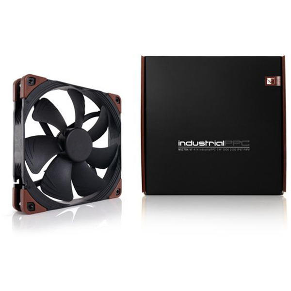 Ventilator PC Noctua NF-A14 industrial lPPC-24V-3000 IP67 Q100 PWM, 140mm
