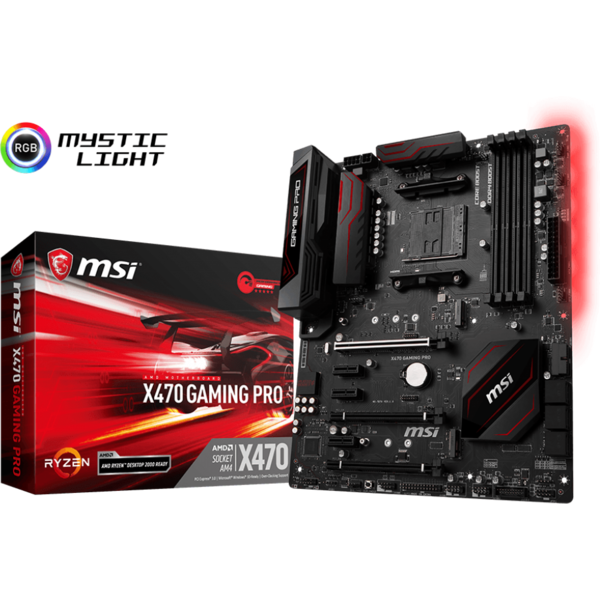 Placa de baza MSI X470 GAMING PRO, Socket AM4, ATX