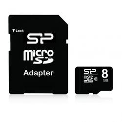 Micro SDHC, 8GB, Clasa 10, UHS-I U1 + Adaptor SD