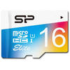 Card Memorie SILICON POWER Elite Micro SDHC, 16GB, Clasa 10, UHS-I U1 + Adaptor SD