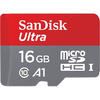 Card Memorie SanDisk Ultra Micro SDHC, 16GB, Clasa 10, UHS-I U1 + Adaptor SD