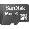 Card Memorie SanDisk Micro SDHC, 16GB, Clasa 4 + Adaptor SD