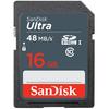 Card Memorie SanDisk Ultra SDHC, 16GB, Clasa 10, UHS-I U1