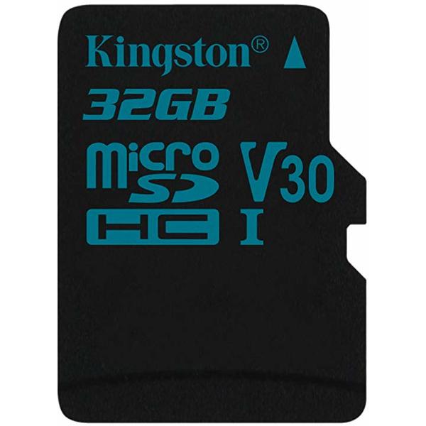 Card Memorie Kingston Canvas Go! Micro SDHC, 32GB, Clasa 10, UHS-I U3