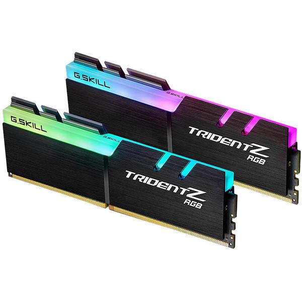 Memorie G.Skill Trident Z RGB (For AMD), 32GB, DDR4, 3200MHz, CL16, 1.35V, Kit Dual Channel